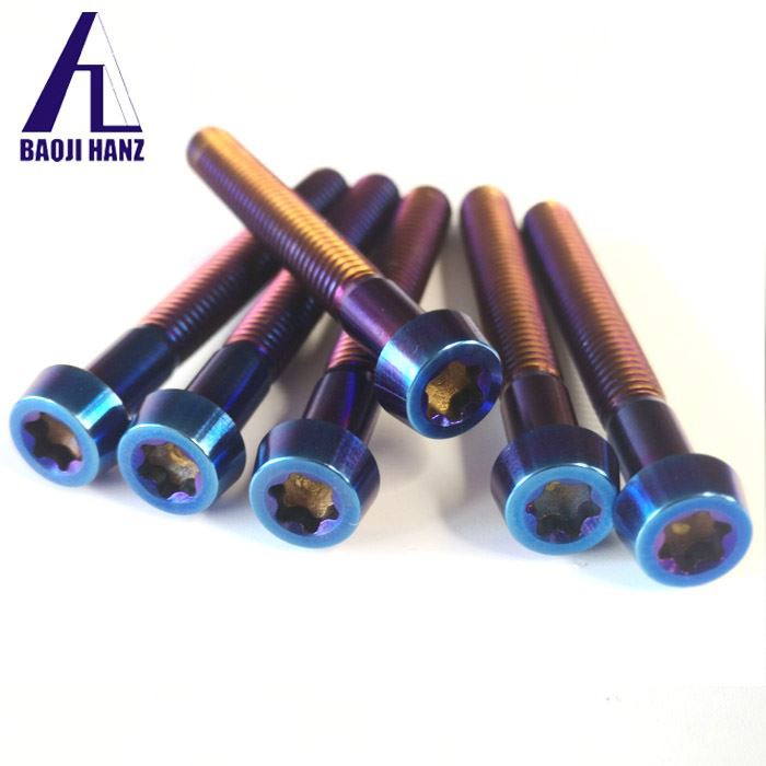 Colored titanium bolts 24 Colored titanium bolts 24
