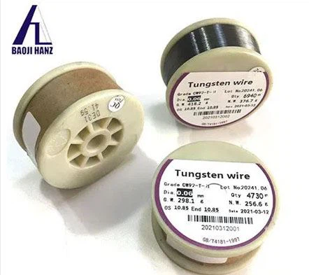 Drut wolframowy do ogrzewania